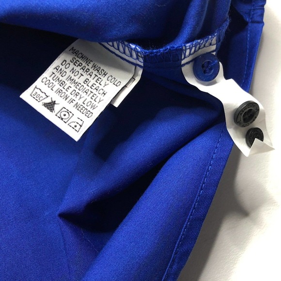 AMS Motorsports GTR Bently Lamborghini Porsche Mechanic Button Shirt Men XXL 2XL - Picture 9 of 12